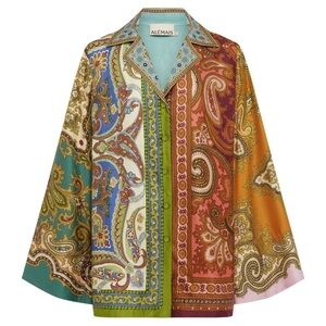 Alemais Clemenza Silk Shirt